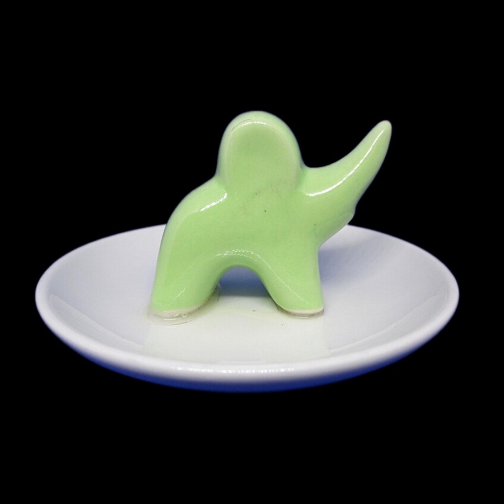 Decorative Ceramic Elephant Ring Tray - Picture 6 of 6